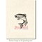 Deep Red Stamps Rainbow Trout Rubber Cling Stamp 1.9 x 2.1 inches
